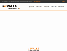 Tablet Screenshot of cevalls.com